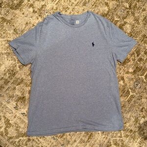 POLO Ralph Lauren Light Blue Heather Cotton Tshirt Men’s L